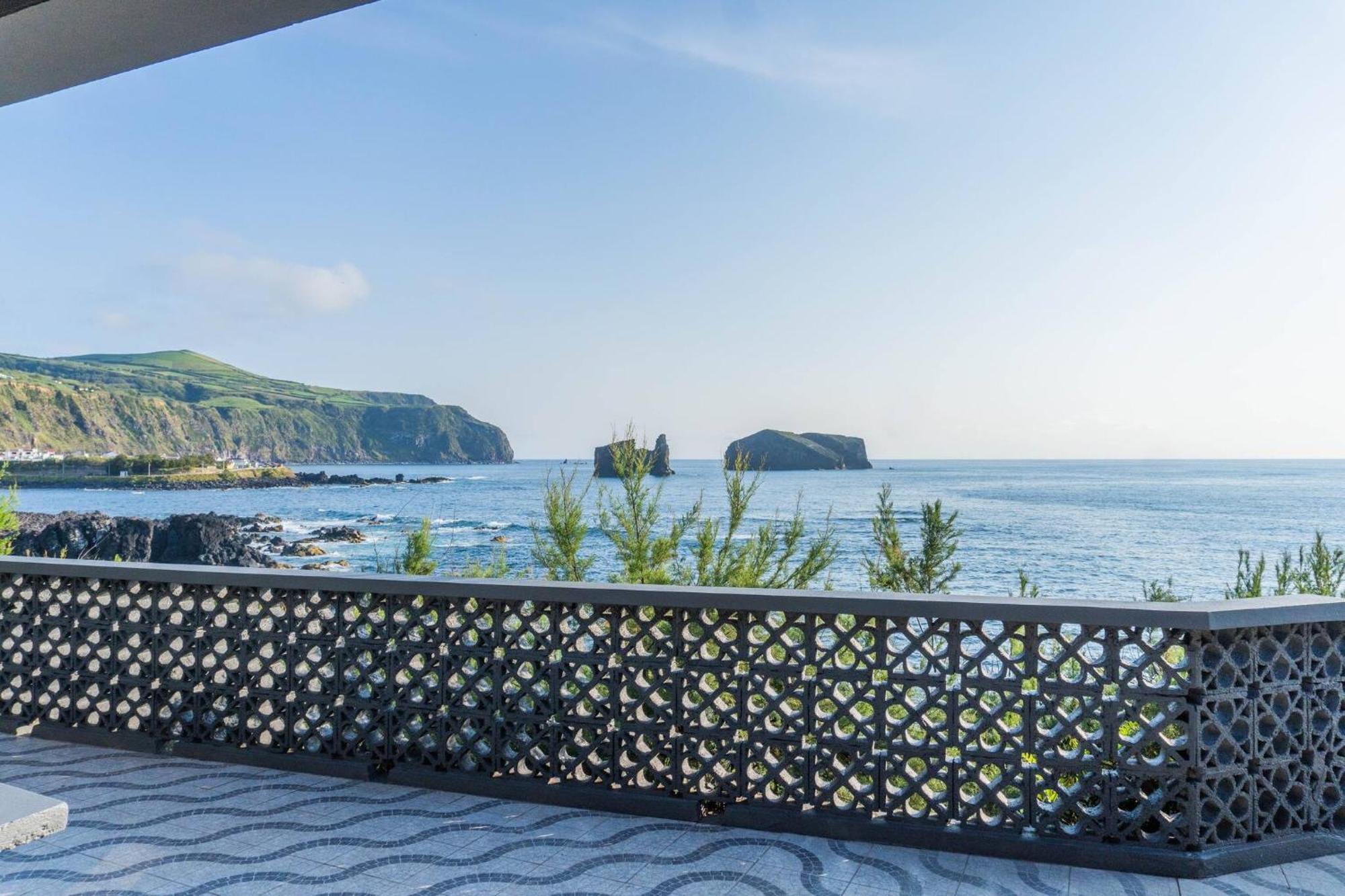 Mosteiros Natural Pool House Exterior foto